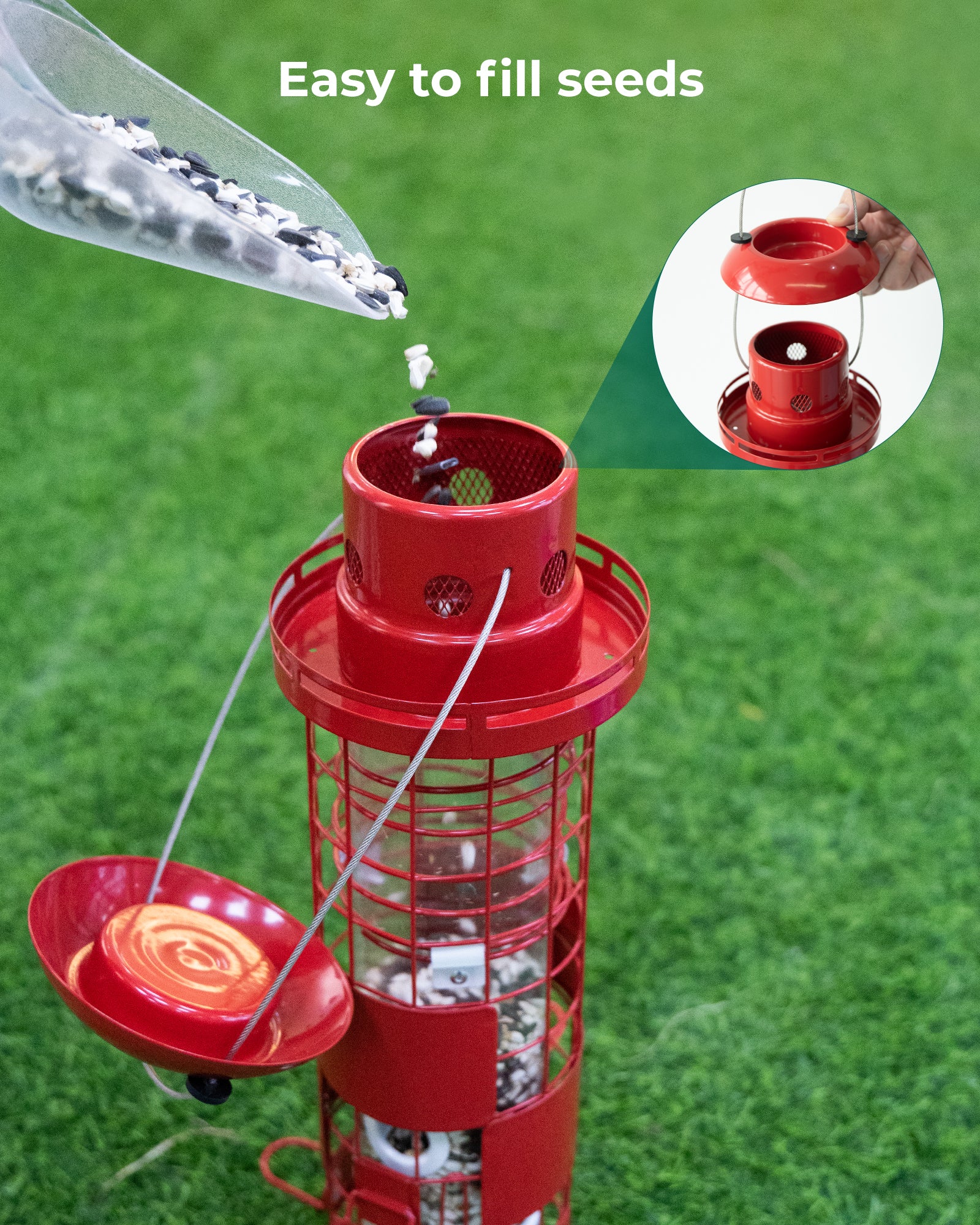 KOWOLL Bird Feeder Model Number: 0002BF
