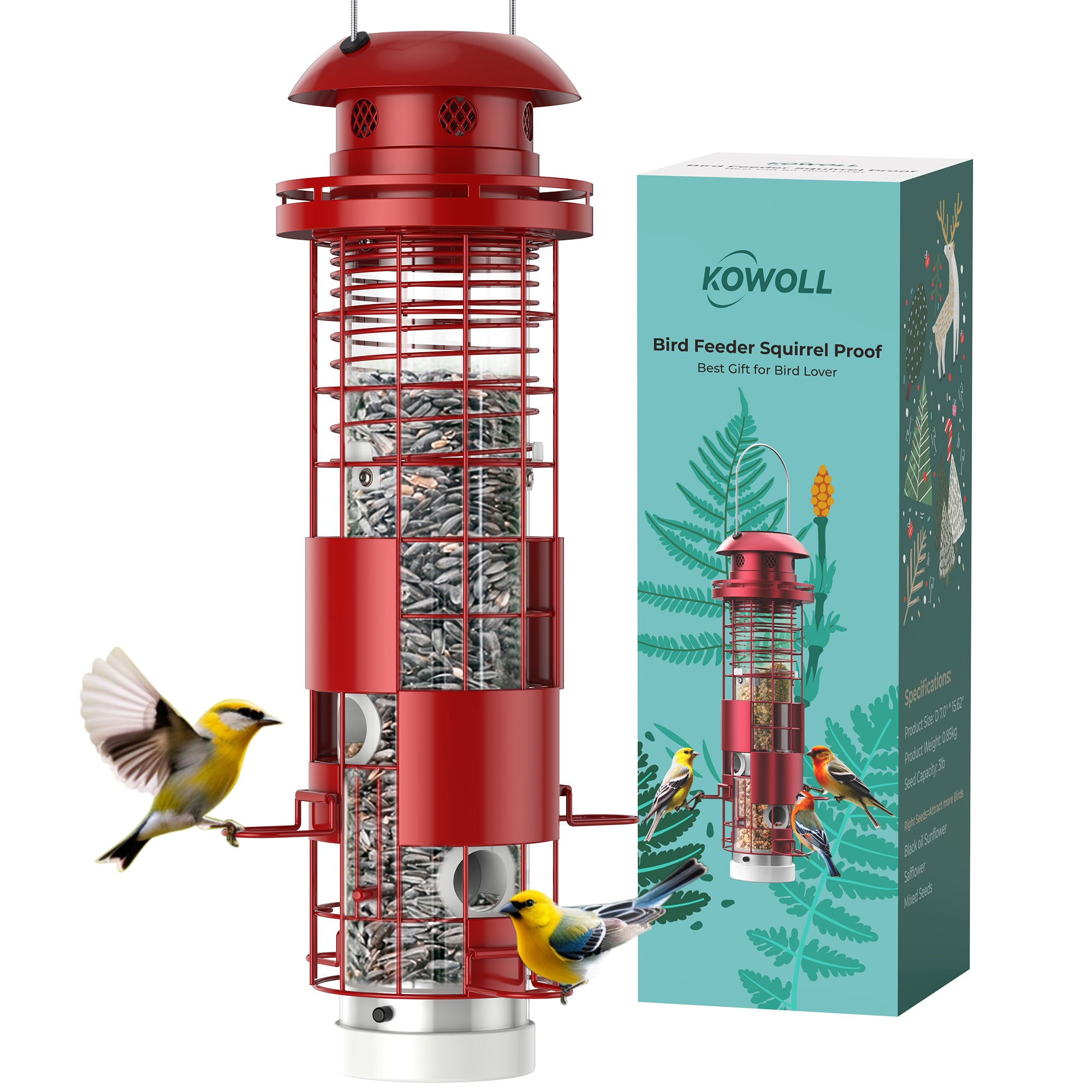 KOWOLL Bird Feeder