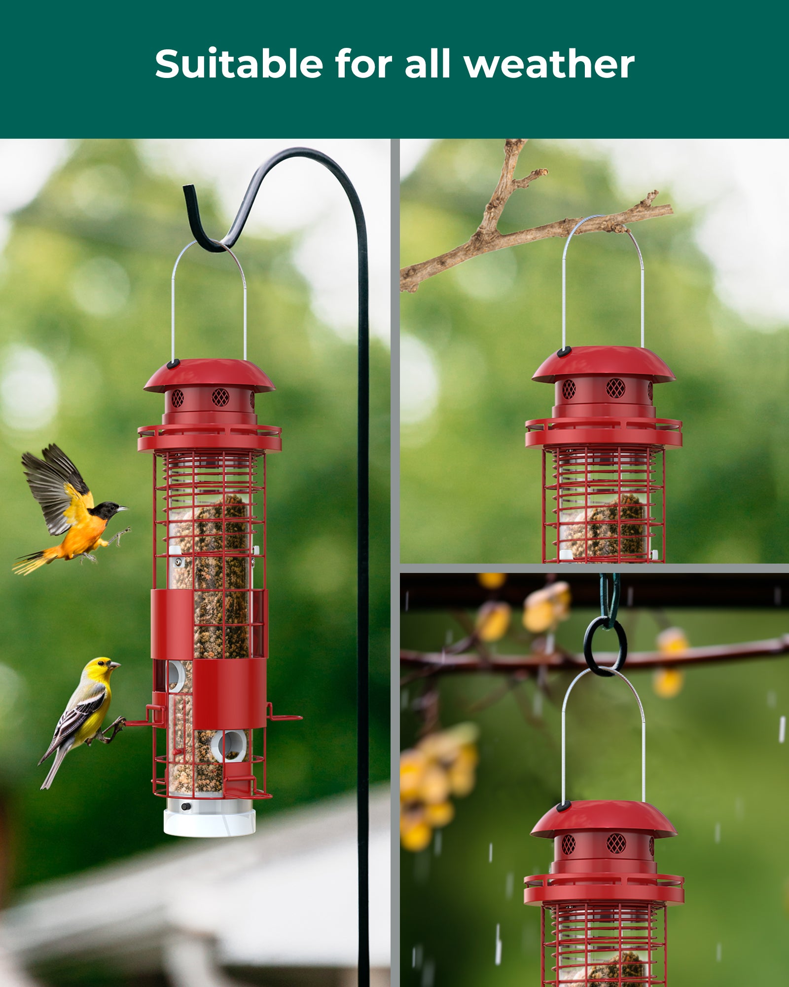 KOWOLL Bird Feeder Model Number: 0002BF